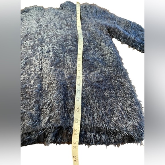 Zara Girls Winter Collection Deep Purple Fuzzy Cardigan Size 11-12 - Picture 6 of 13